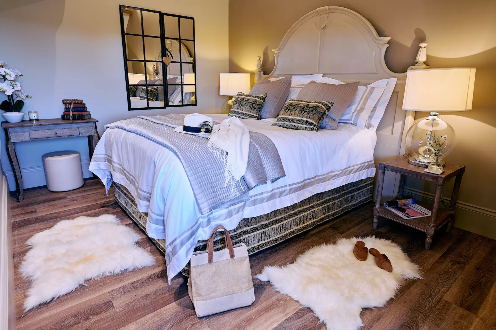 The Shooting Lodge at Mount Pleasant Barns-Slaapkamer
