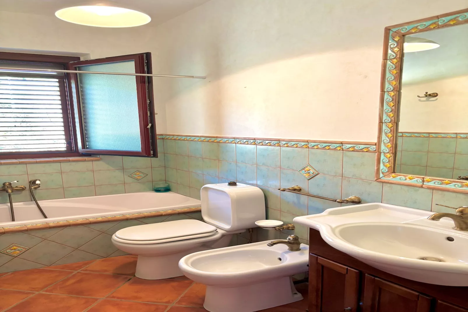 Ferienhaus Francavilla di Sicilia  Villa Uliveto-Badkamer