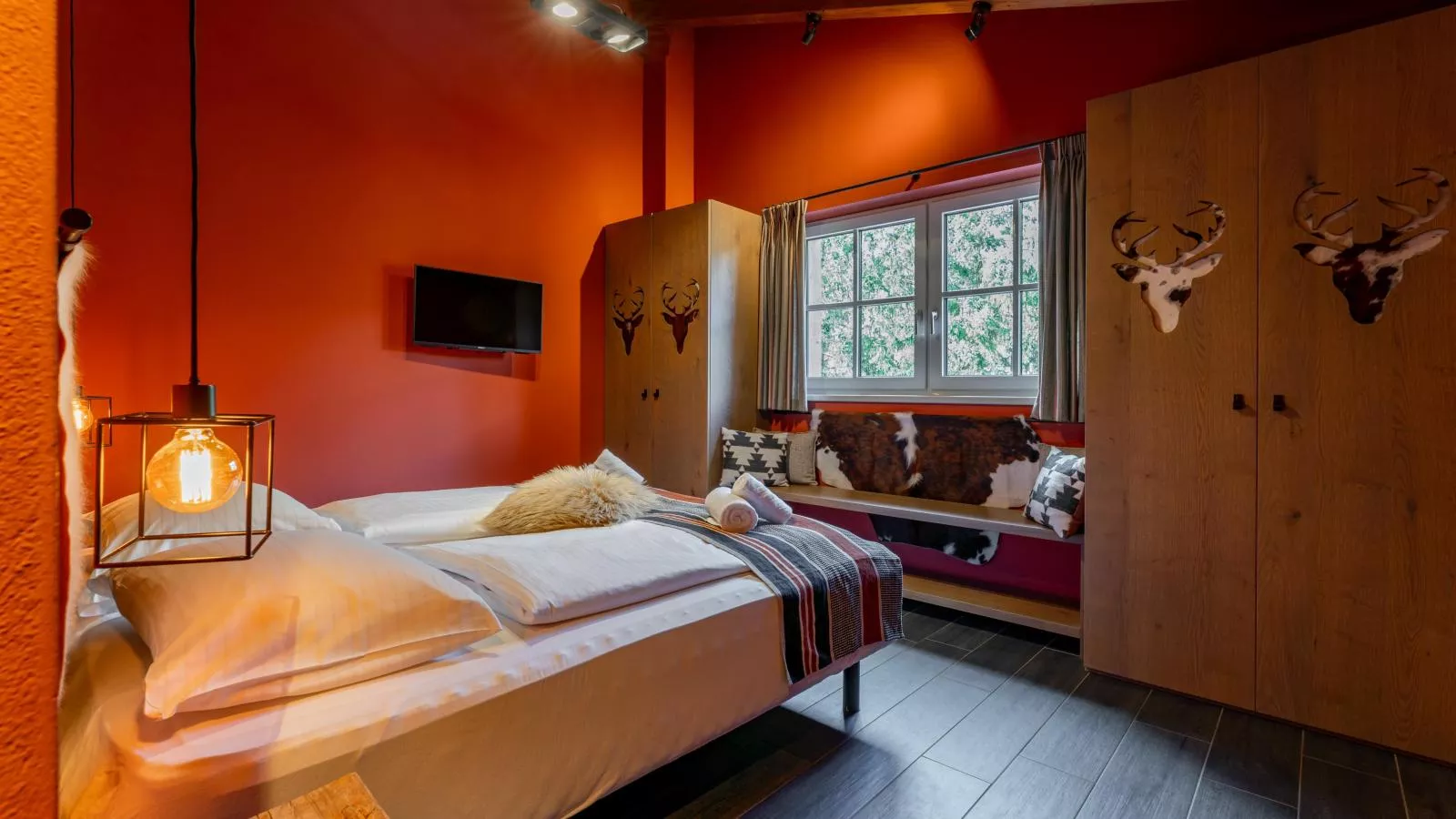 Chalet Schneelöwe S-Slaapkamer