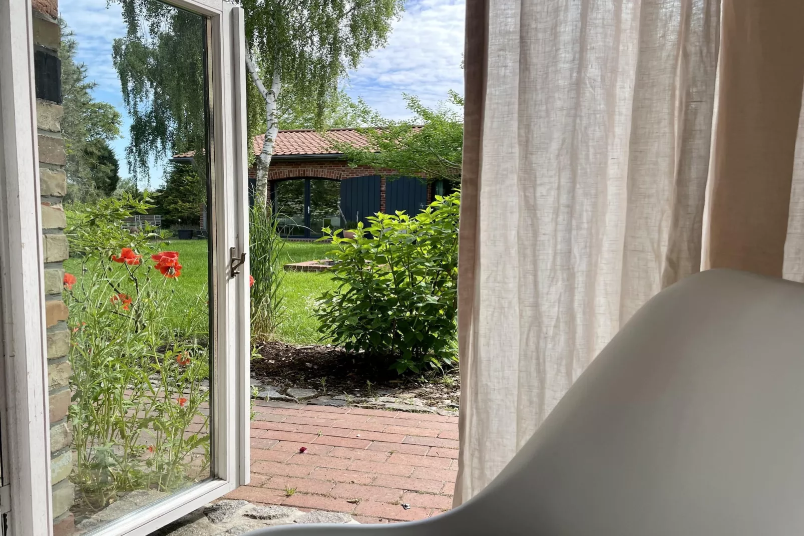 Die Hofwohnung 1-Terrasbalkon