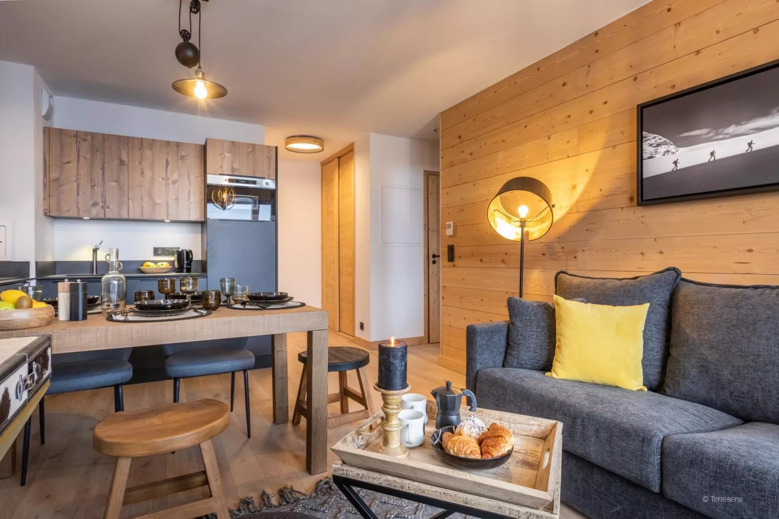 PLAGNE MONTALBERT Le Snoroc- A24S-Woonkamer