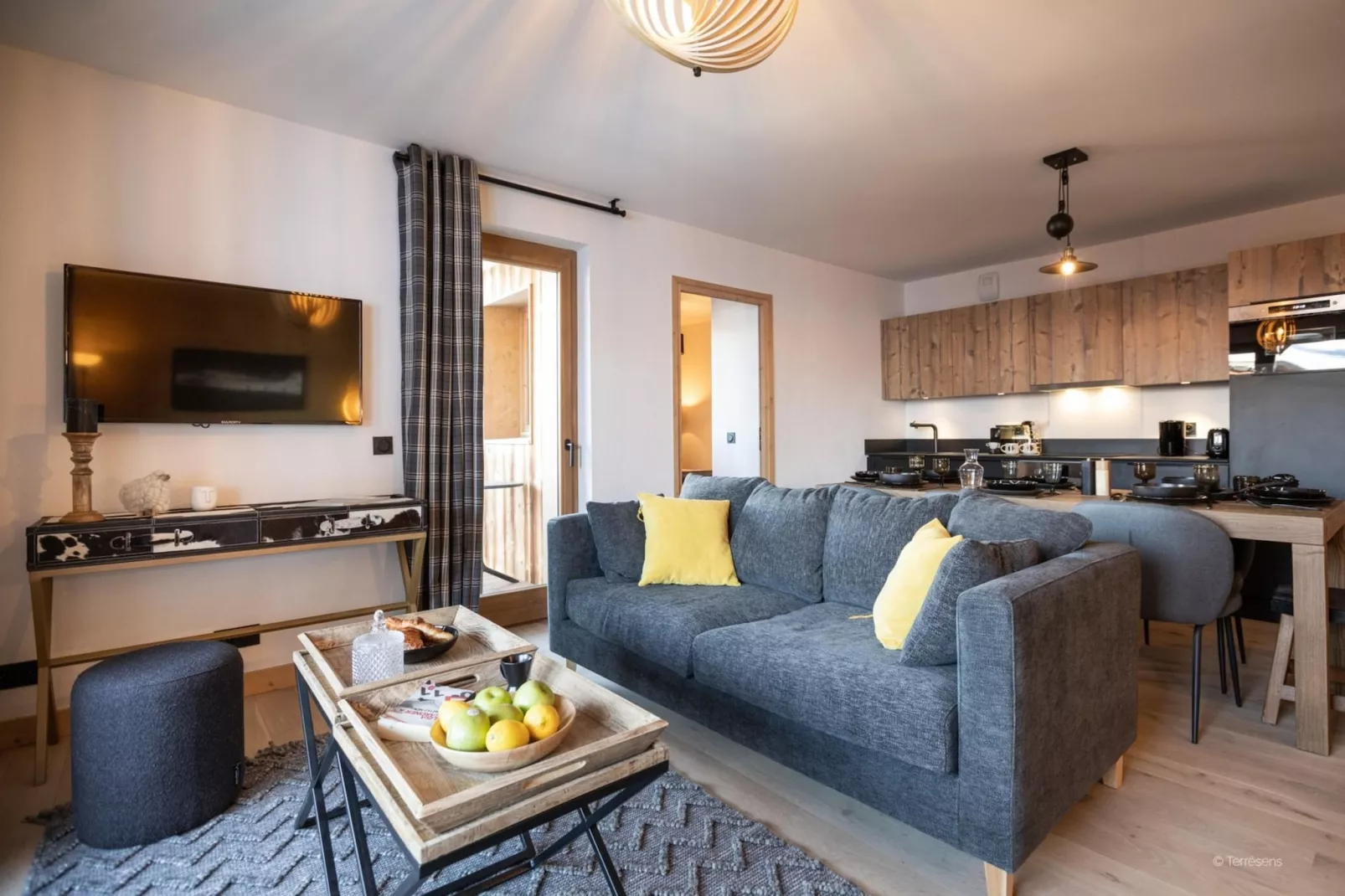 PLAGNE MONTALBERT Le Snoroc- A48P-Woonkamer