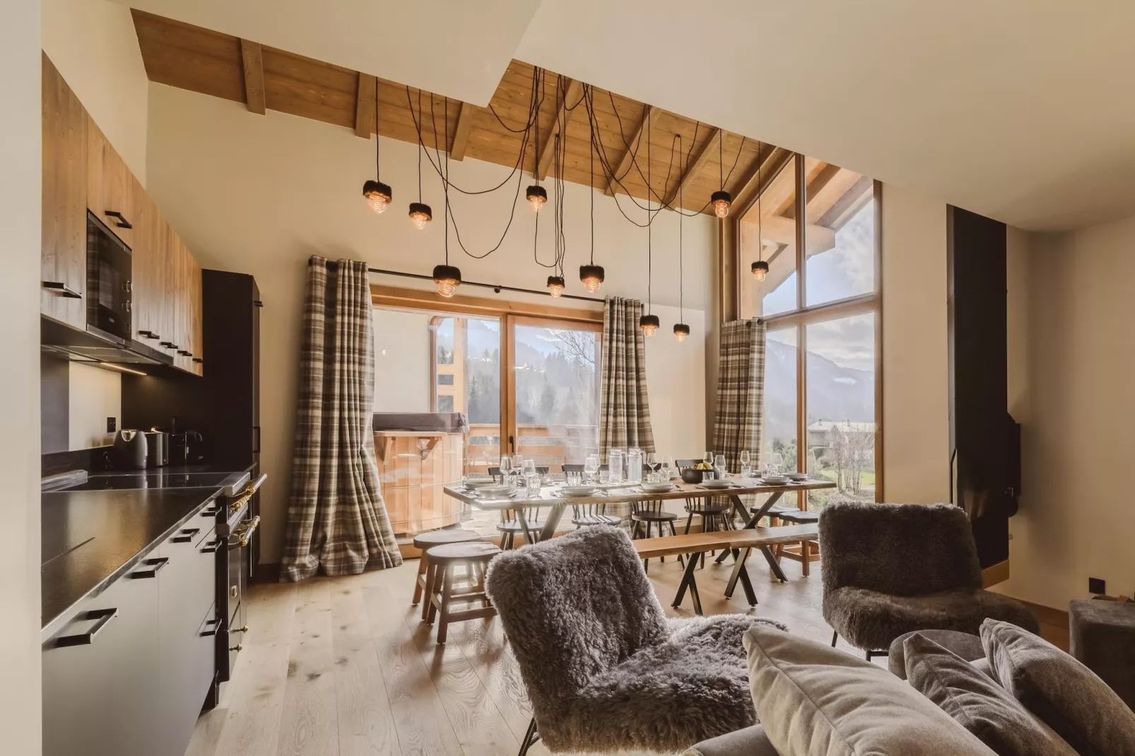 MEGEVE L’Eclat des Vériaz-A24S-Woonkamer