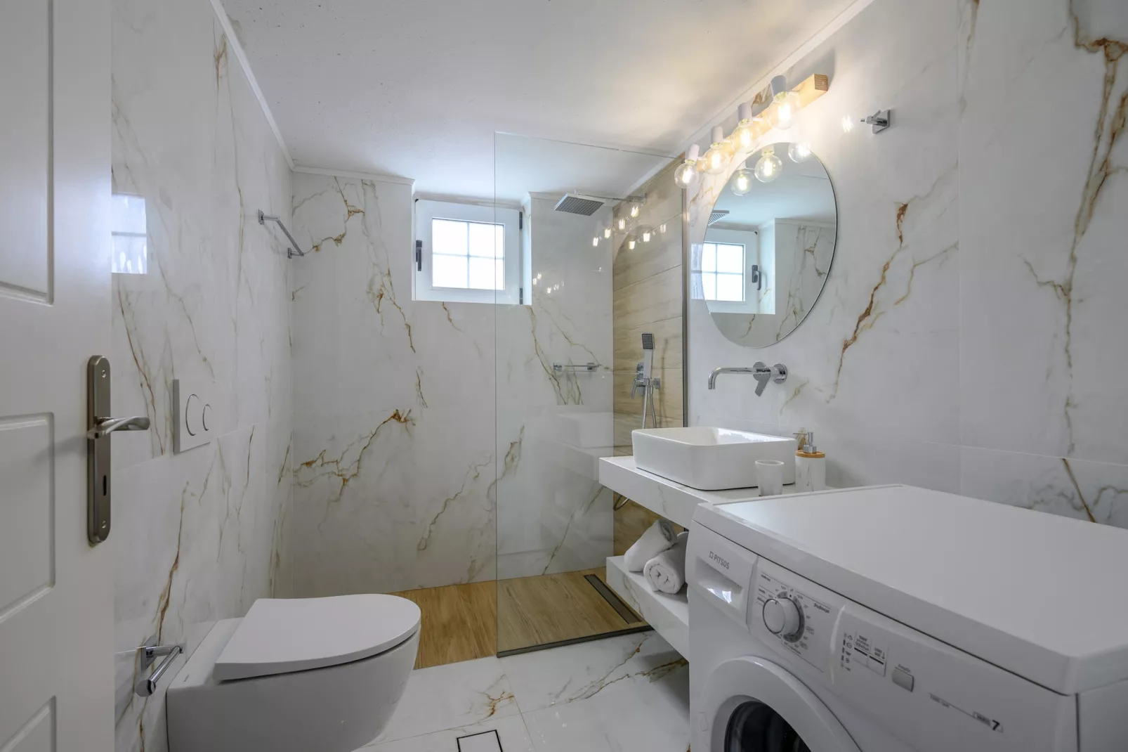 Spyros Villa Apartment 3-Badkamer