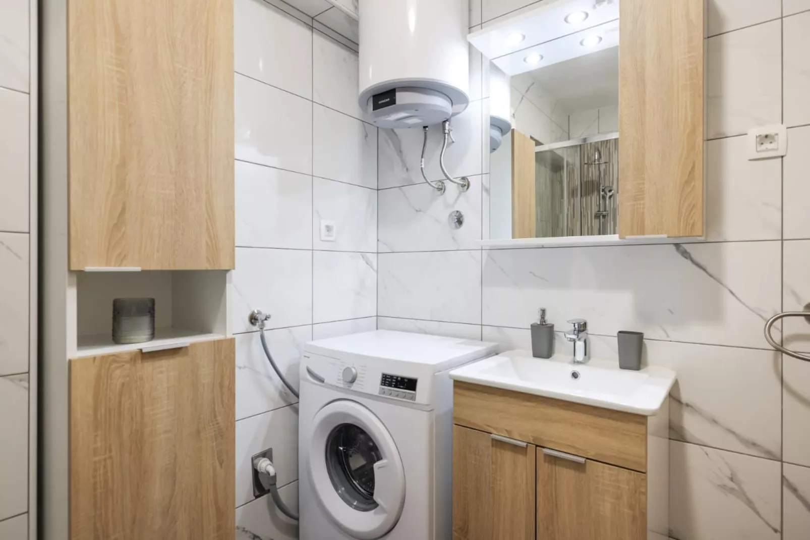 Luxury Apartments Sun@Set - One bedroom apartment-Badkamer