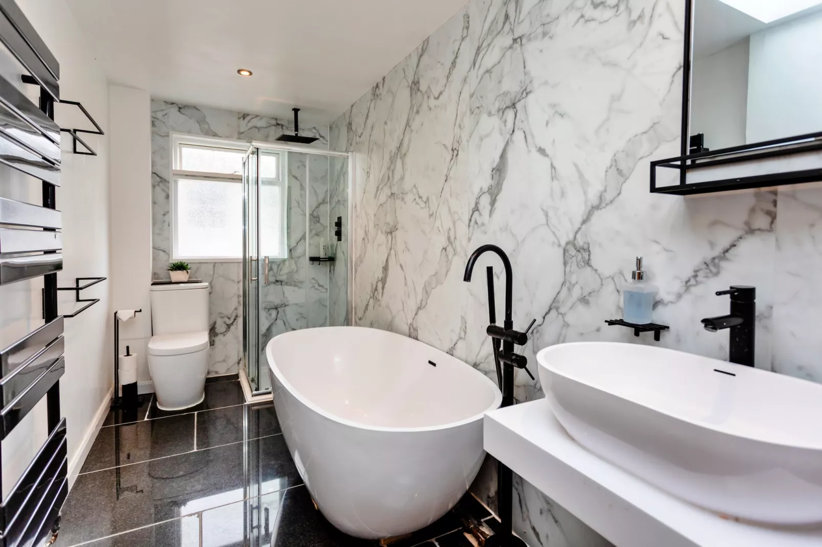 Upper Howick House-Badkamer