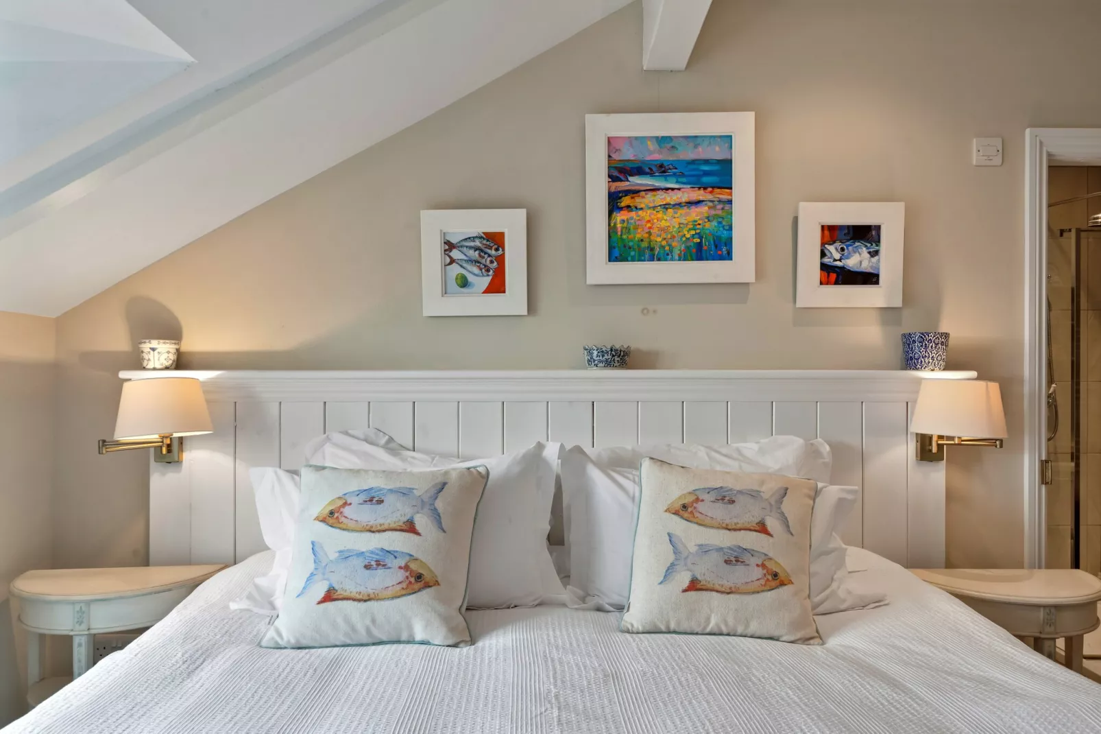 St Eval School House-Slaapkamer