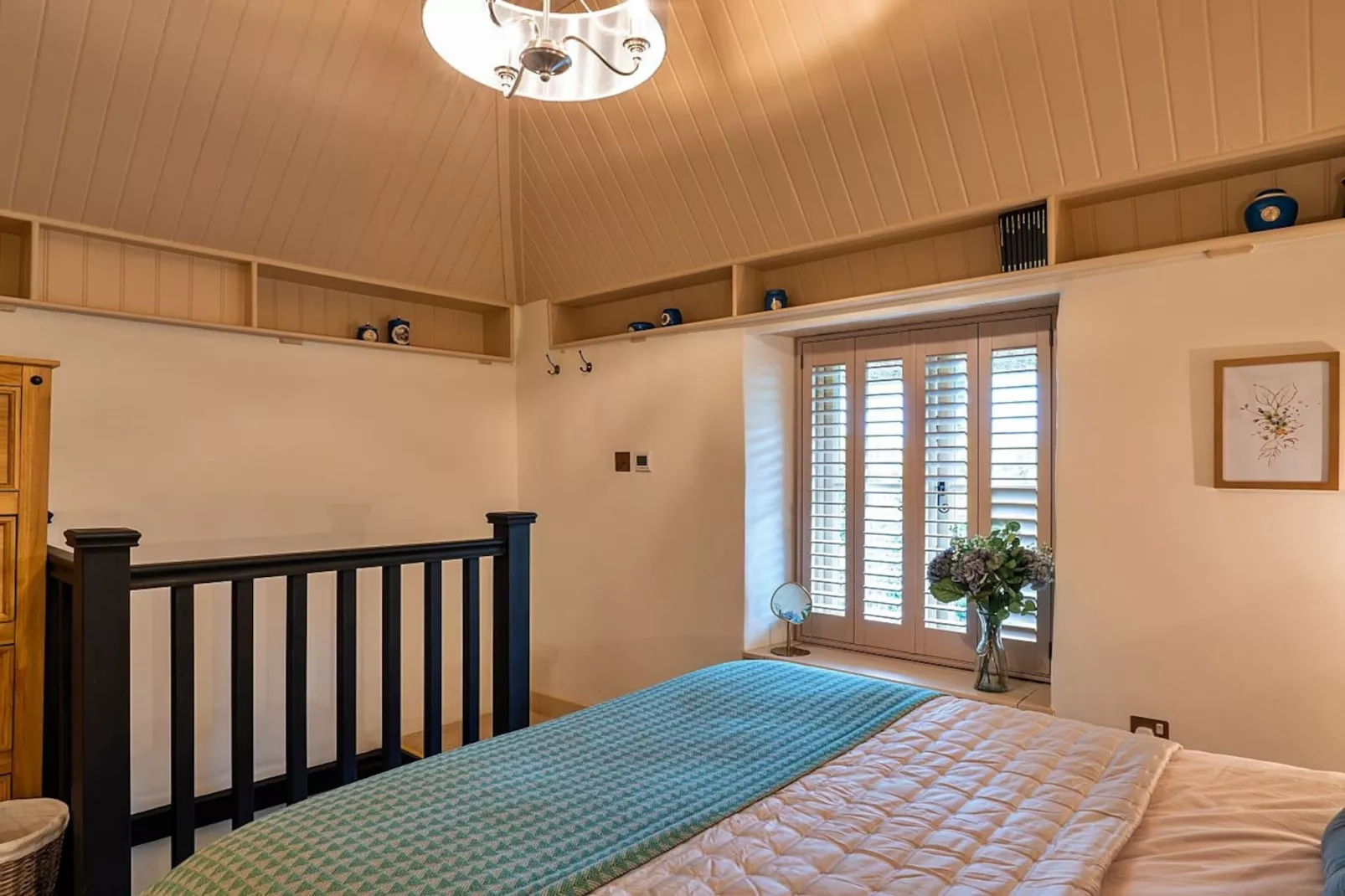 The Thatch at Winterborne Houghton-Slaapkamer