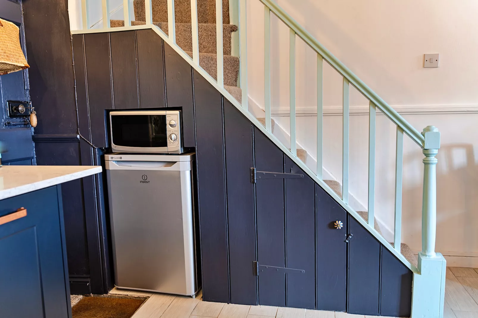 Cosy Mousehole Cottage with Sea Views-Keuken