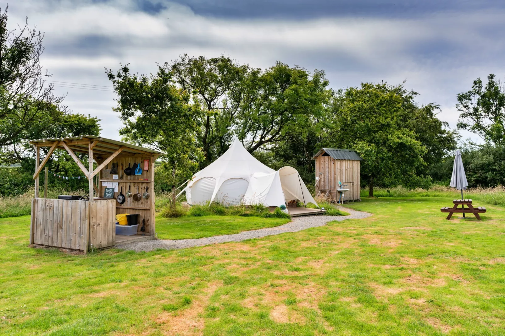 Oak Lotus Belle Tent-Buitenlucht