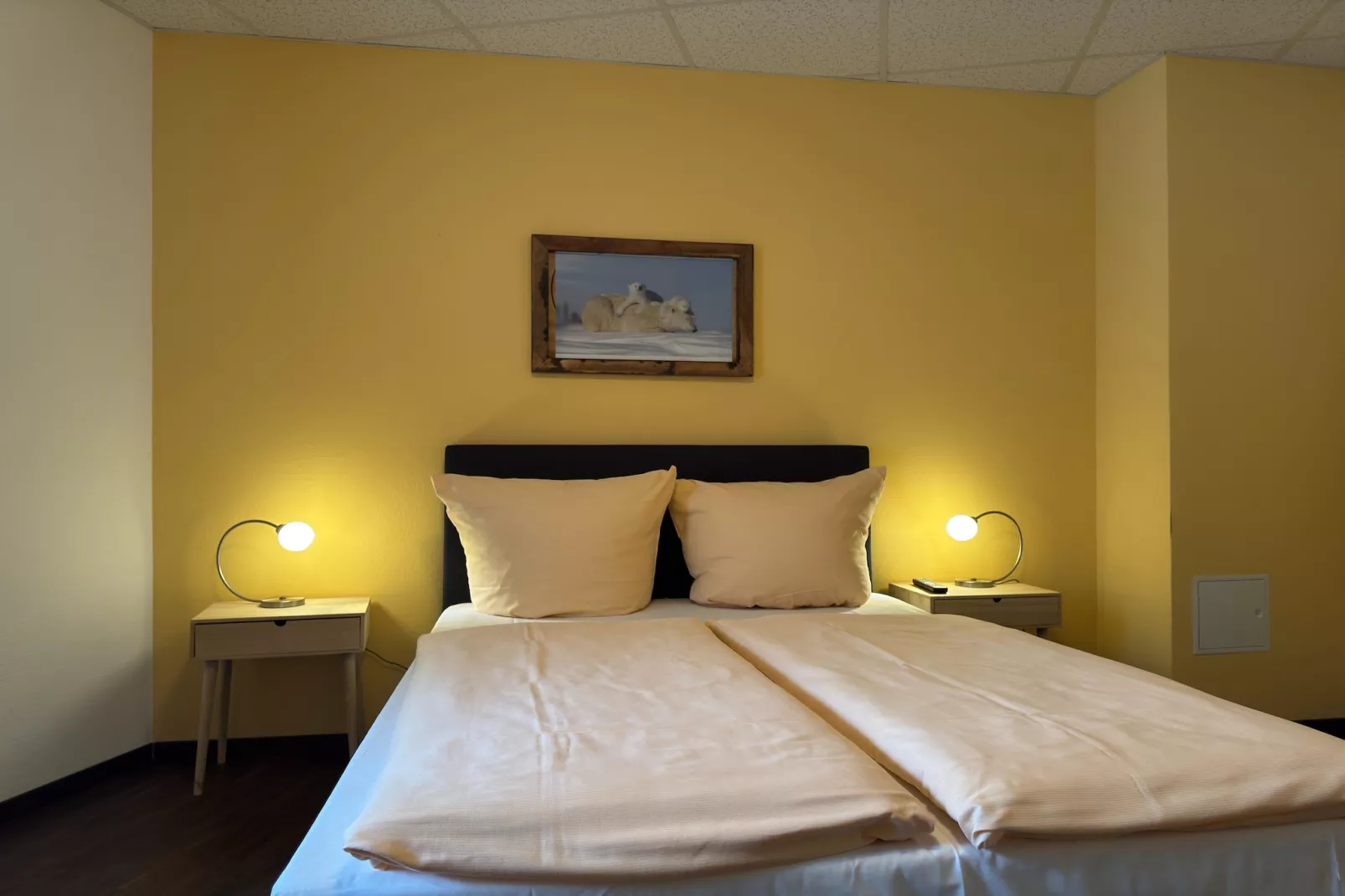 Residence Park am Schweriner See / 2-Raum-App im 2 Stock 60 qm-Slaapkamer