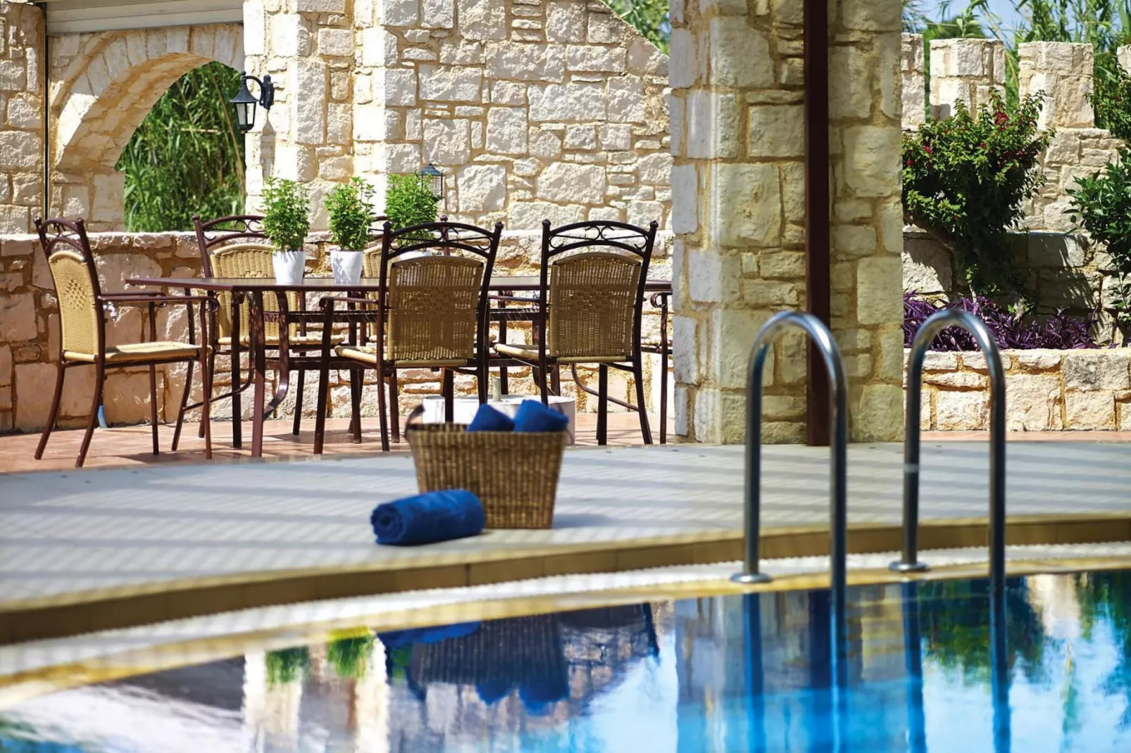 Caldera Villas Platanias - 2-bedroom Villa 180 qm-Terrasbalkon