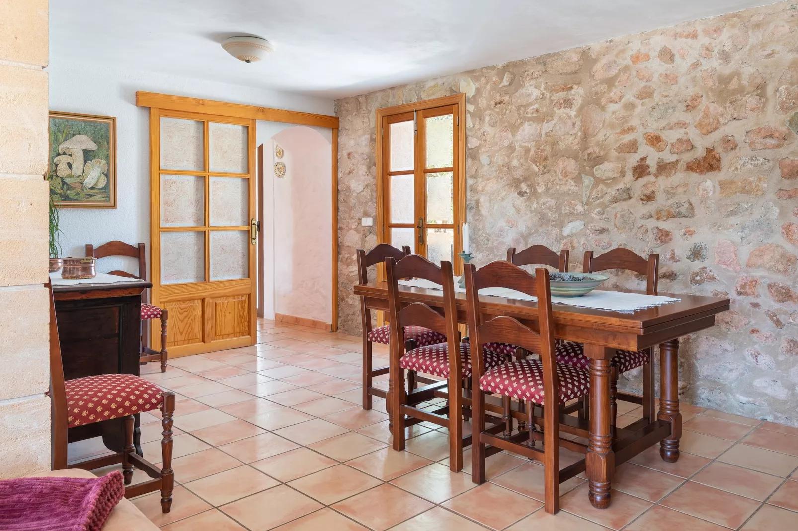 Na Mayans-casa Gran-Eetkamer