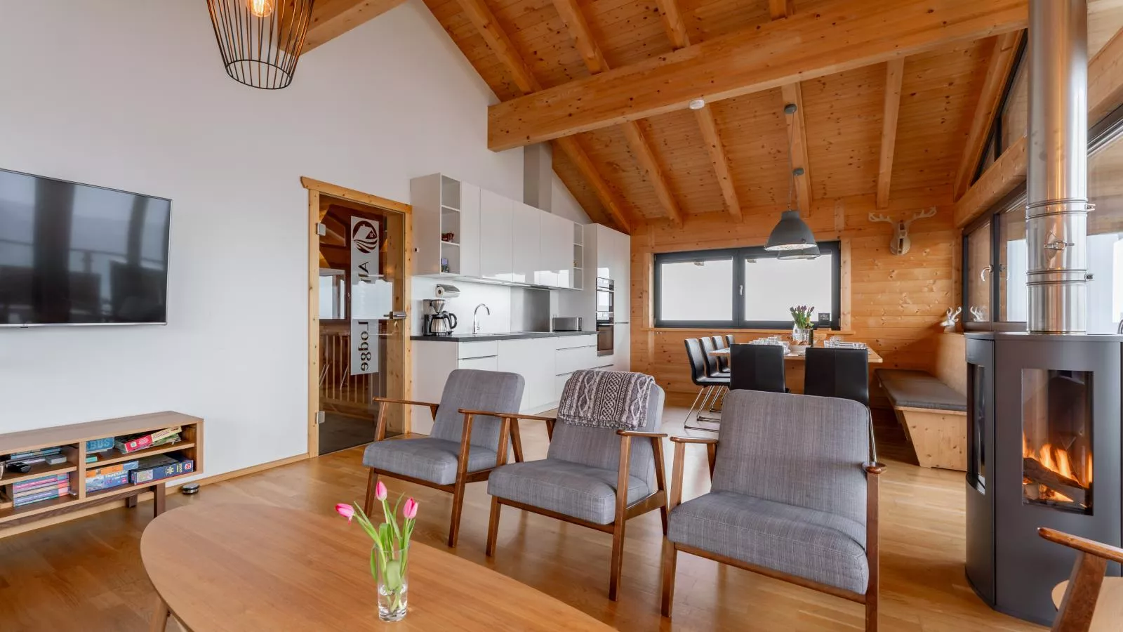 Alpina Lodge-Woonkamer