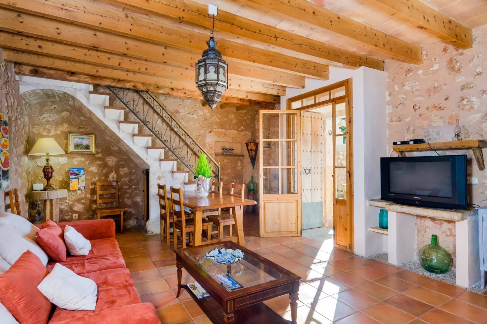 Finca Can Maria Costitx-Woonkamer