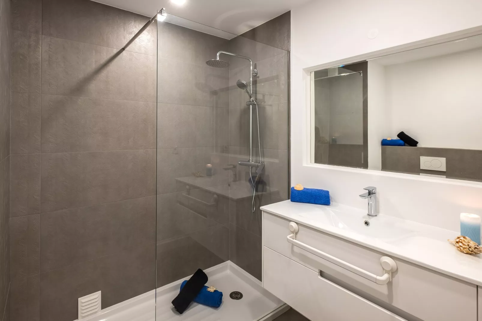 Apartment Portland-Badkamer