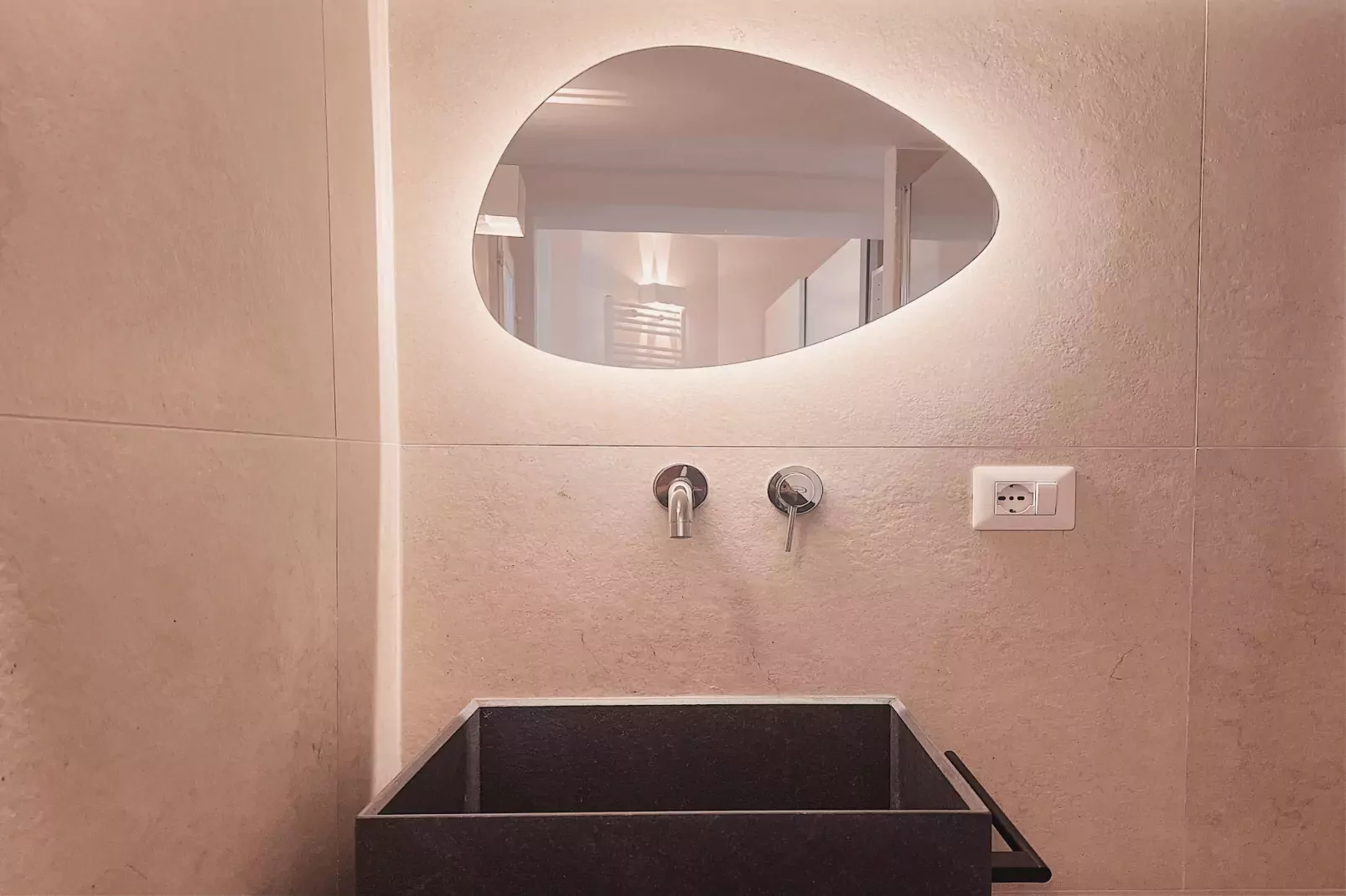 Villa Marella in Catellaneta-Badkamer