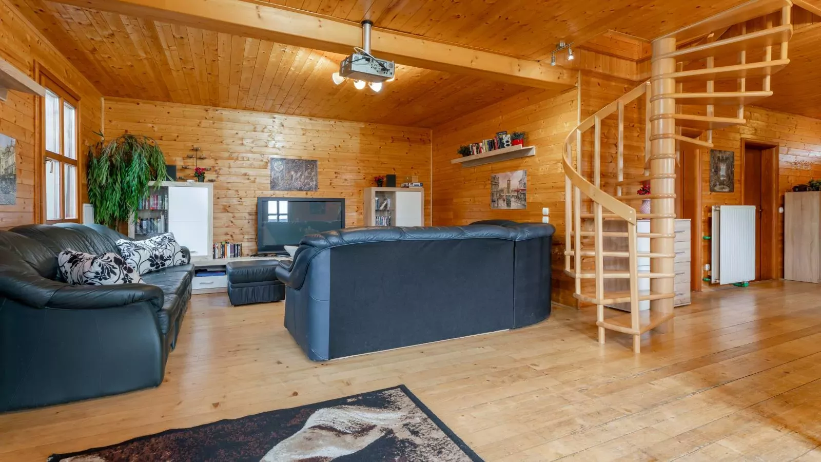 Sternenchalet-Woonkamer