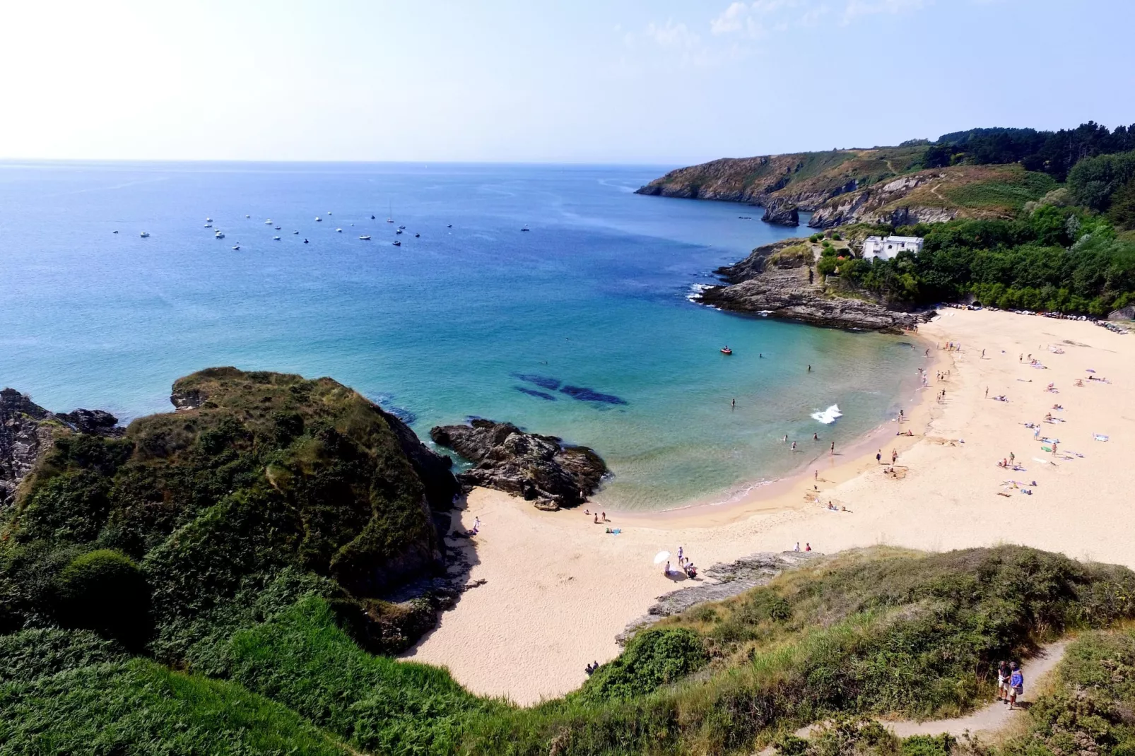 Belle-Île-en-Mer - Gîte 3 Pièces 5 Personnes 1 bébé-Gebieden zomer 1km