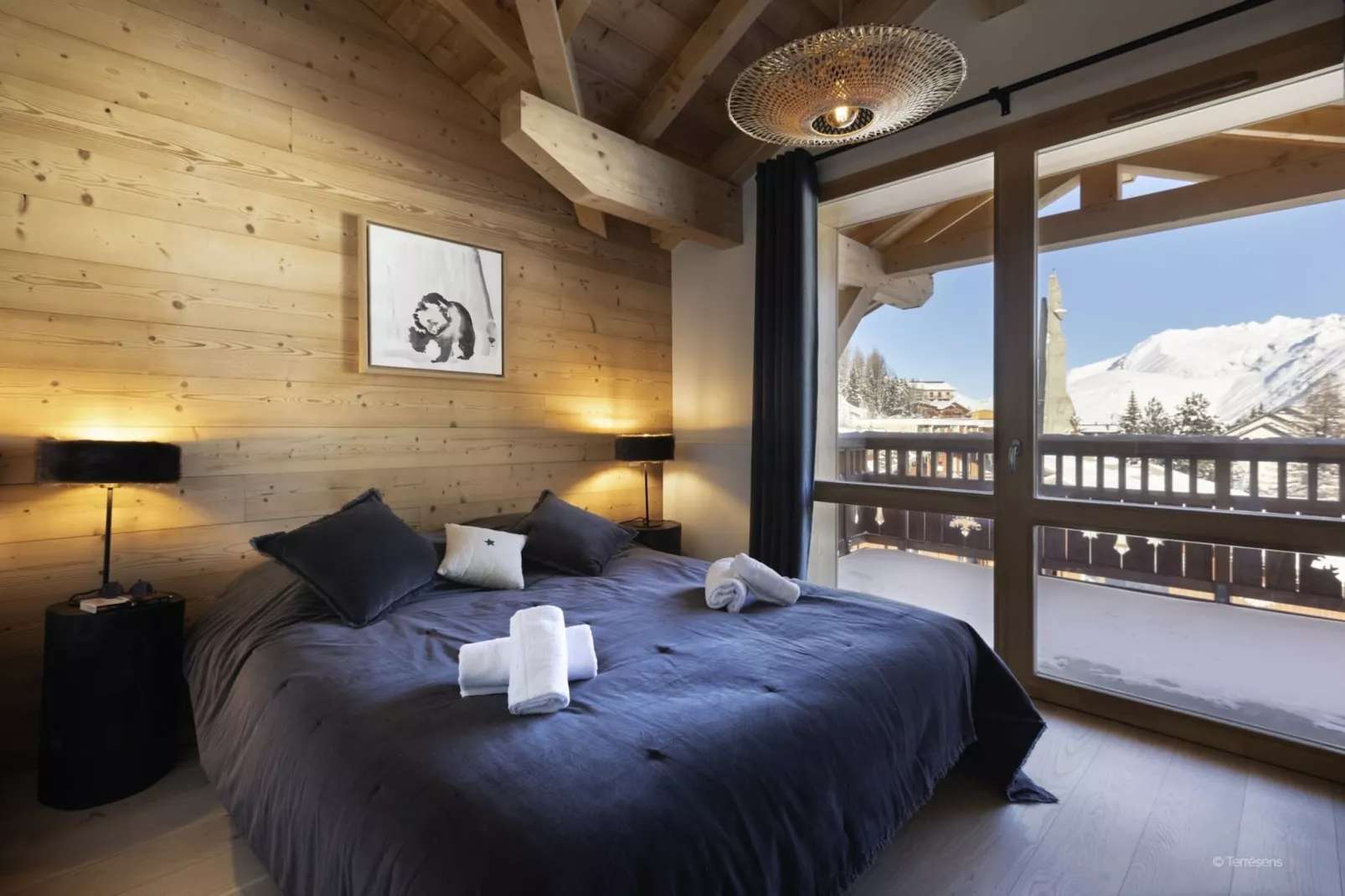 LES DEUX ALPES Neige et Soleil -A38P-Slaapkamer