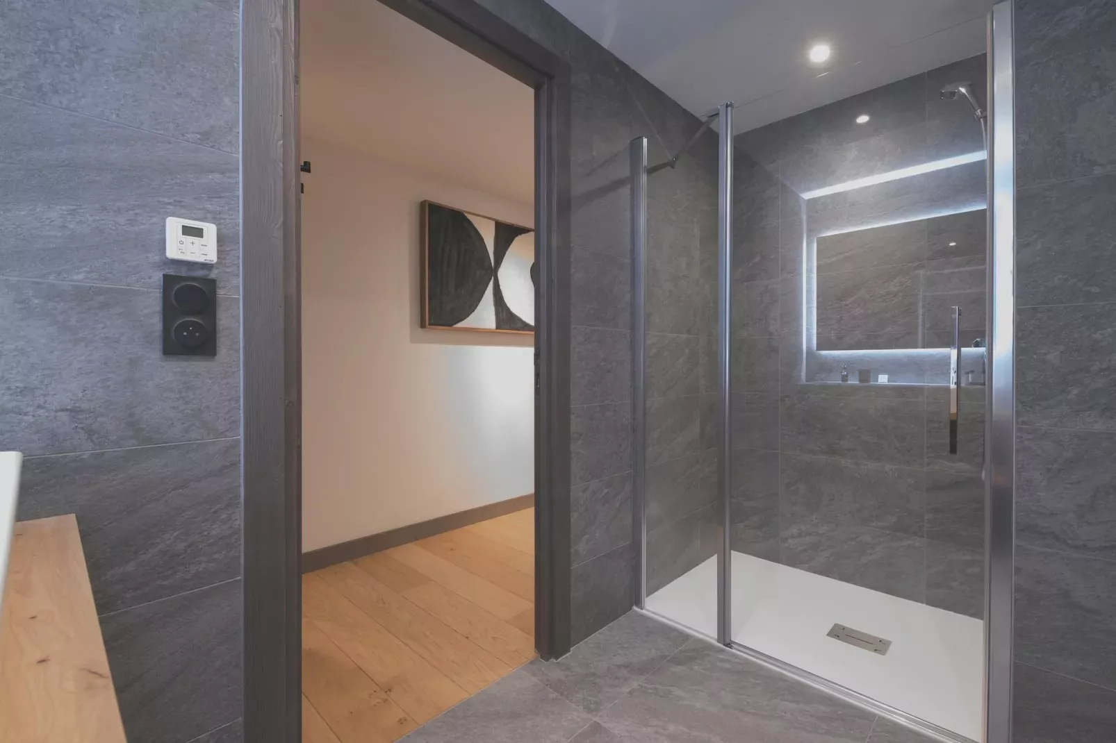 Résidence PLAN PEISEY Le Quartz -A36S-Badkamer