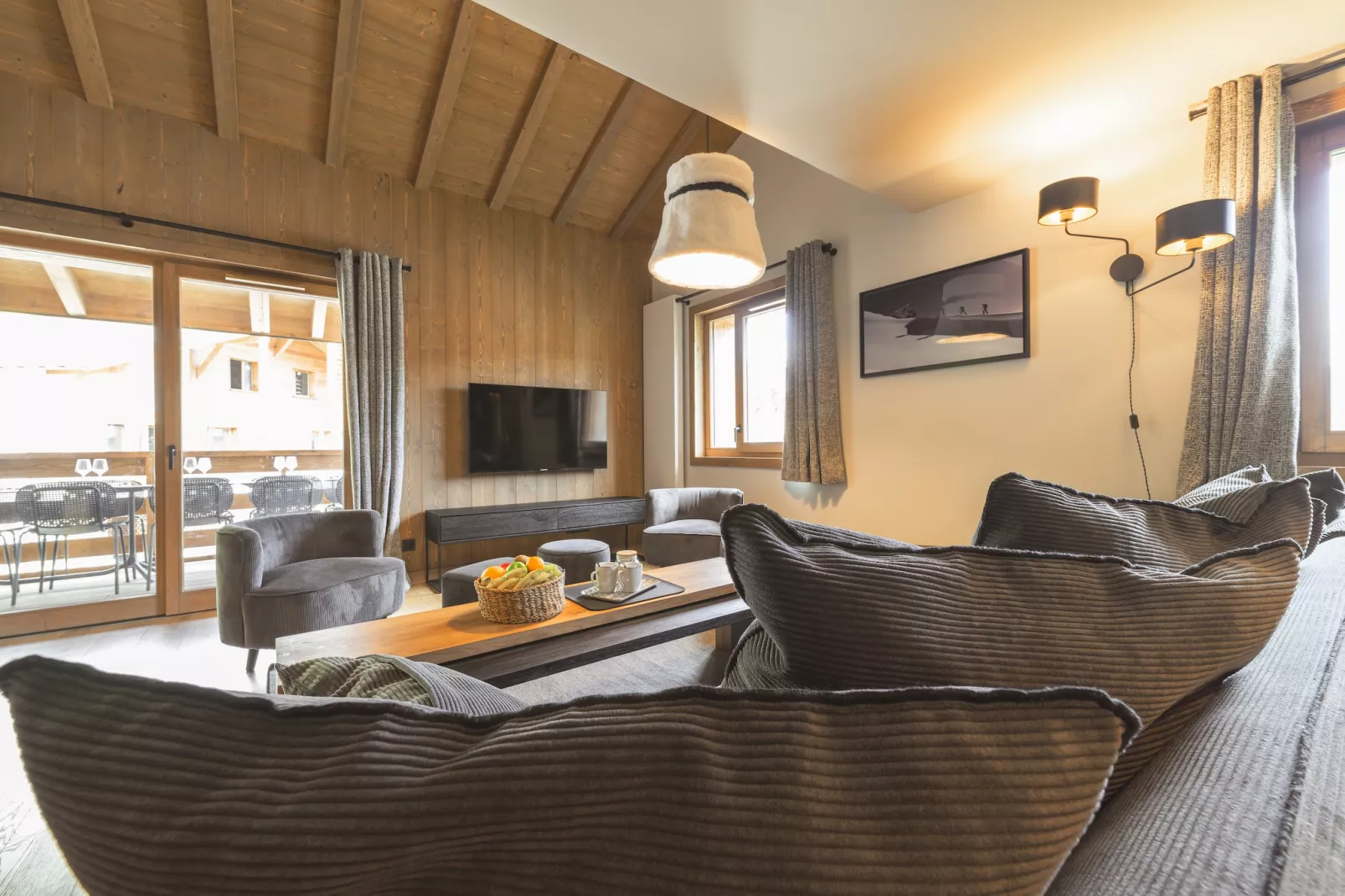 MEGEVE L’Eclat des Vériaz-A42S-Woonkamer