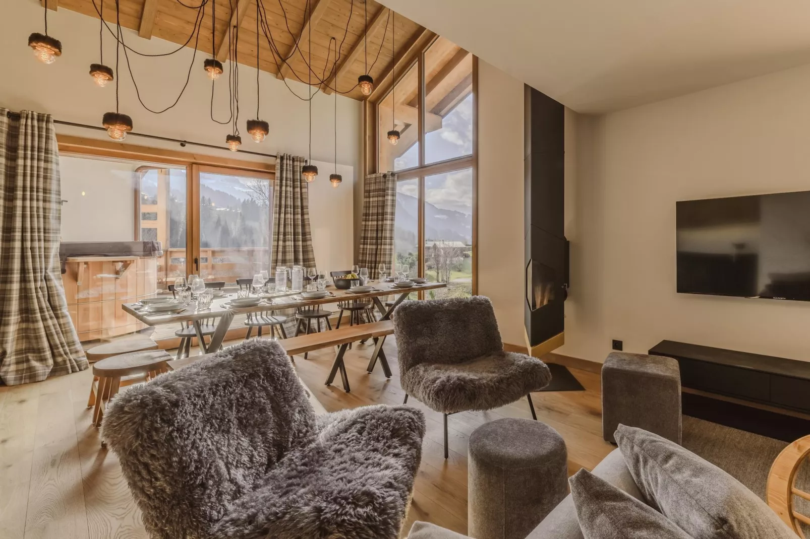 MEGEVE L’Eclat des Vériaz-A24S-Woonkamer