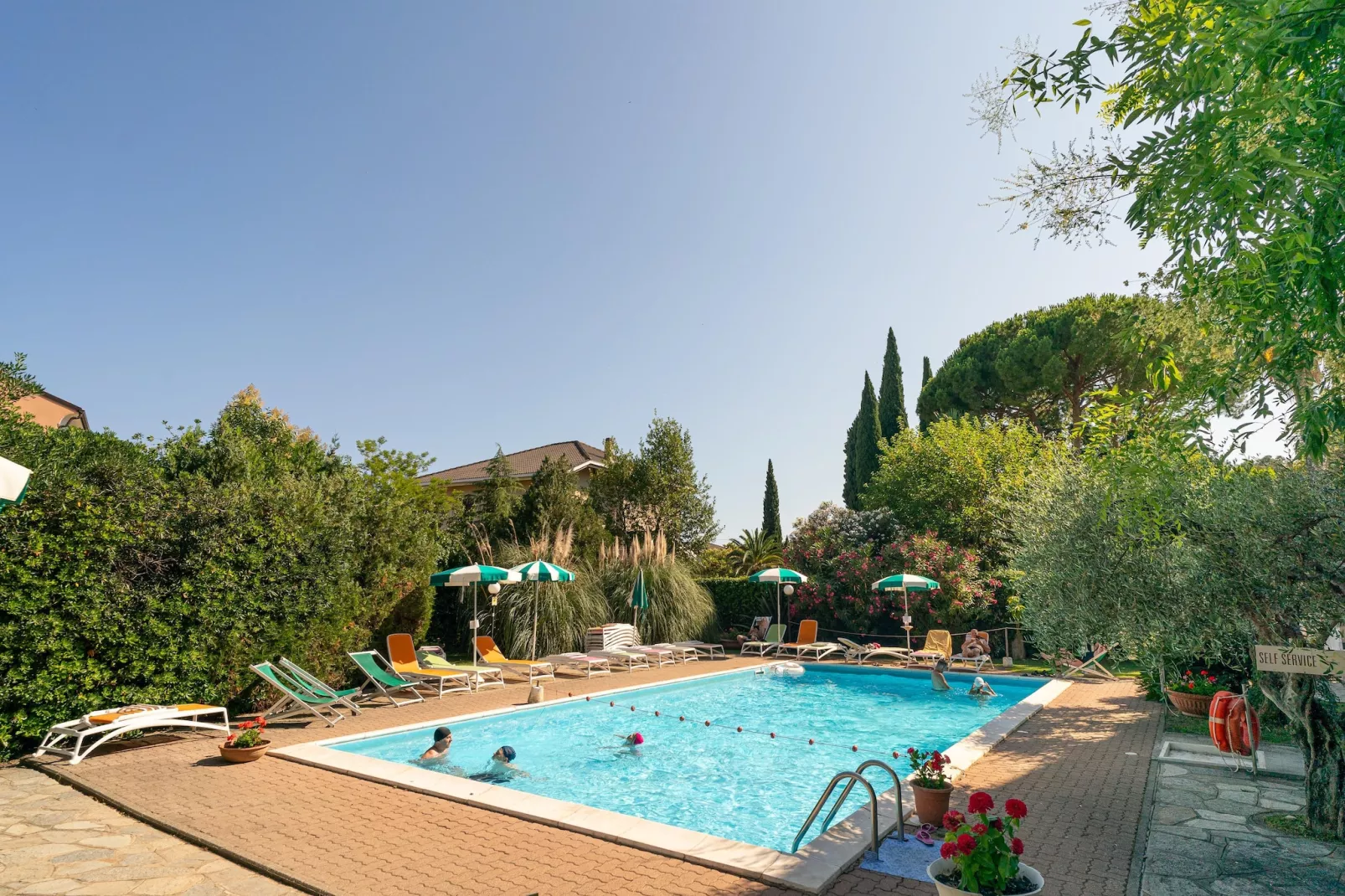 Residence Villa Paola TWO-ROOM APT 4 PAX MEZZANINE - BX401-Zwembad