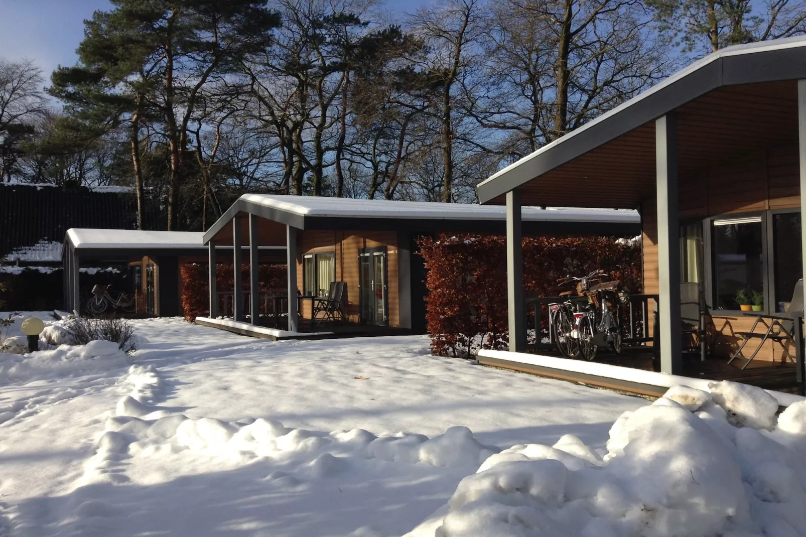 Patio Bungalow Chalet | 2 - 6 people-Gebied winter 1km