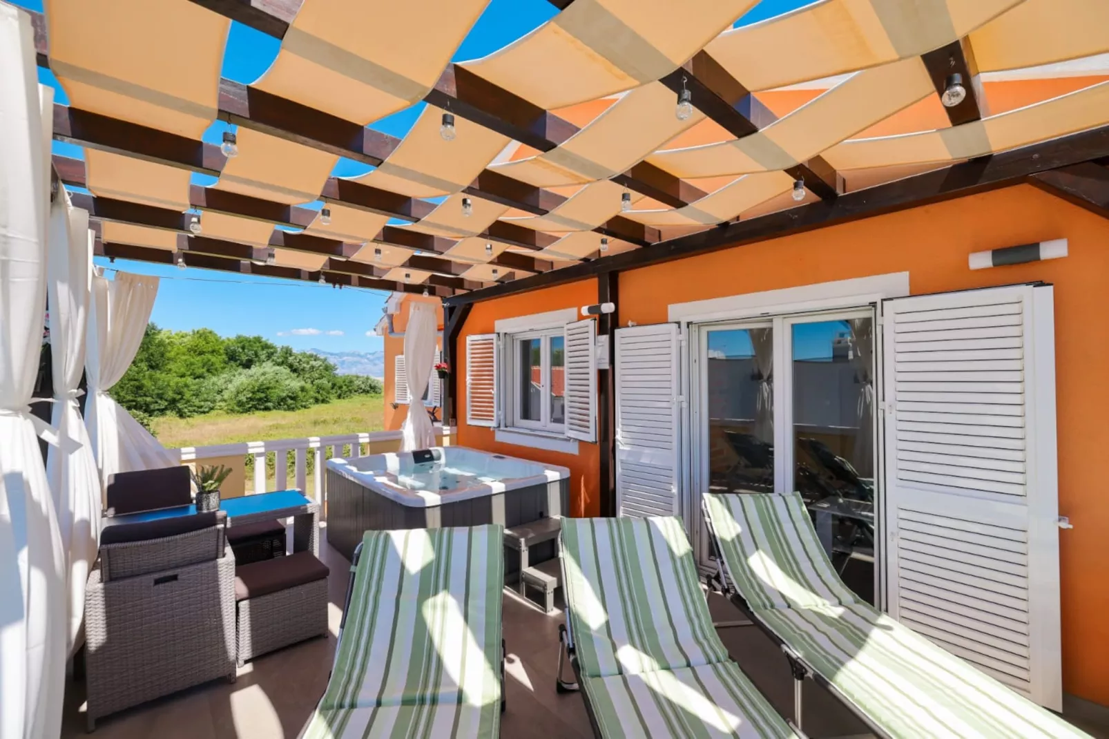 Luxury Apartments Sun@Set - One bedroom apartment-Terrasbalkon