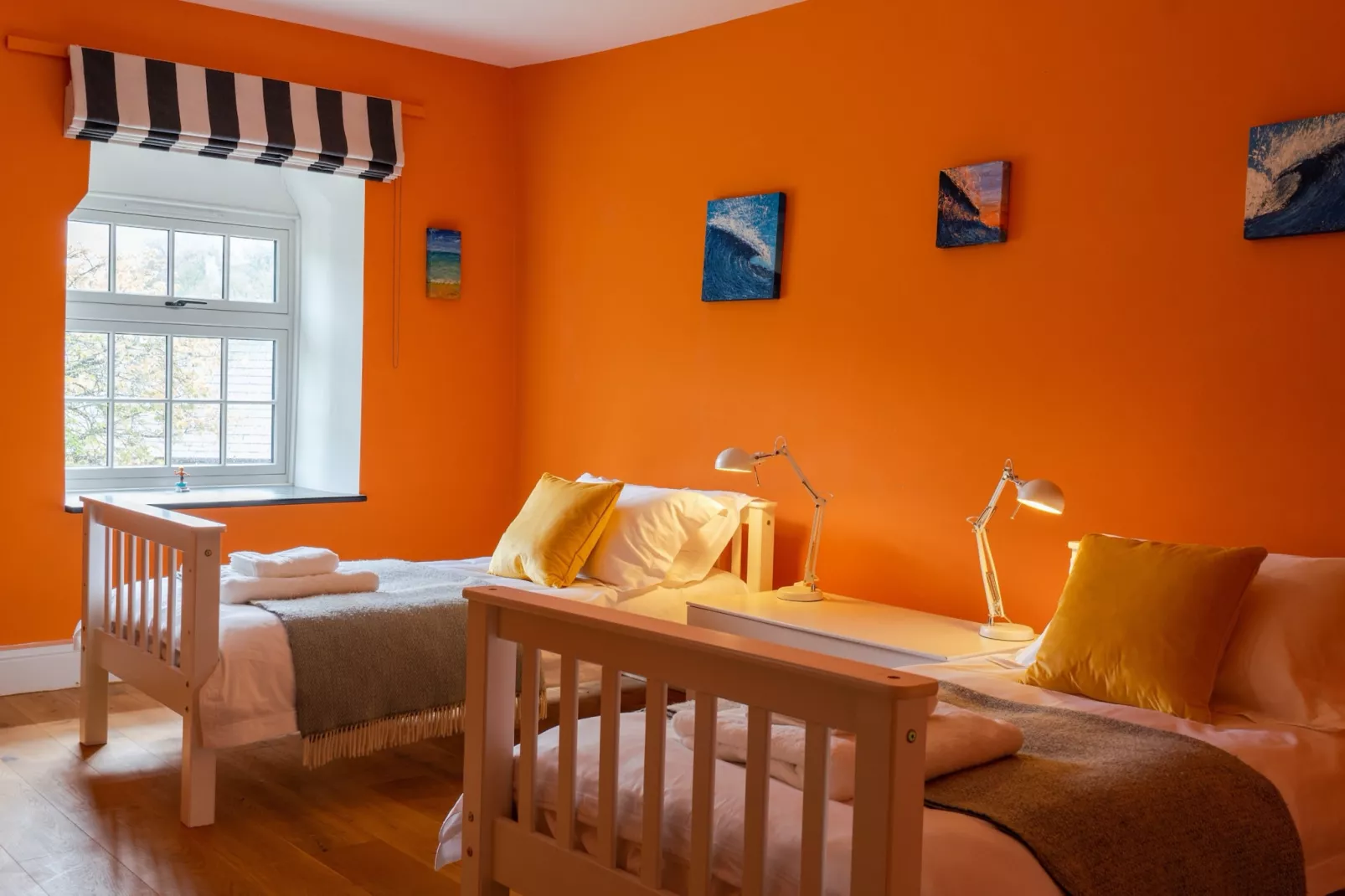 Lower Aylescott Farmhouse-Slaapkamer