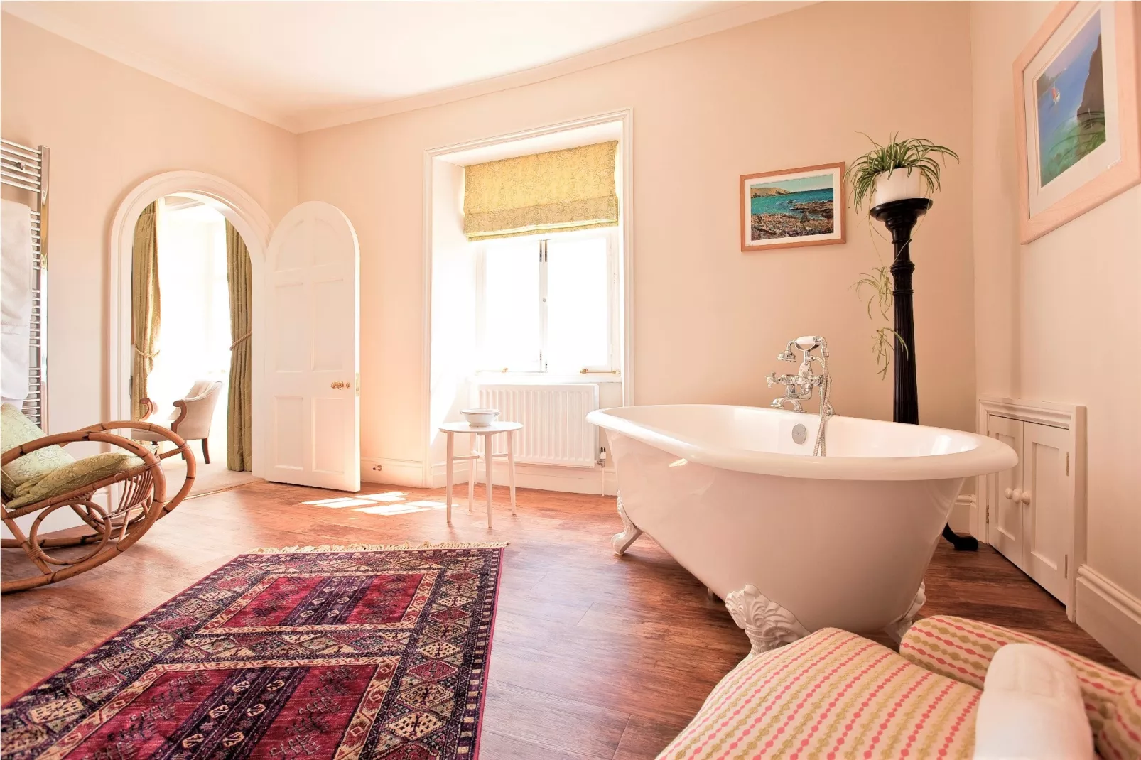Historic Castle on River Tamar-Badkamer