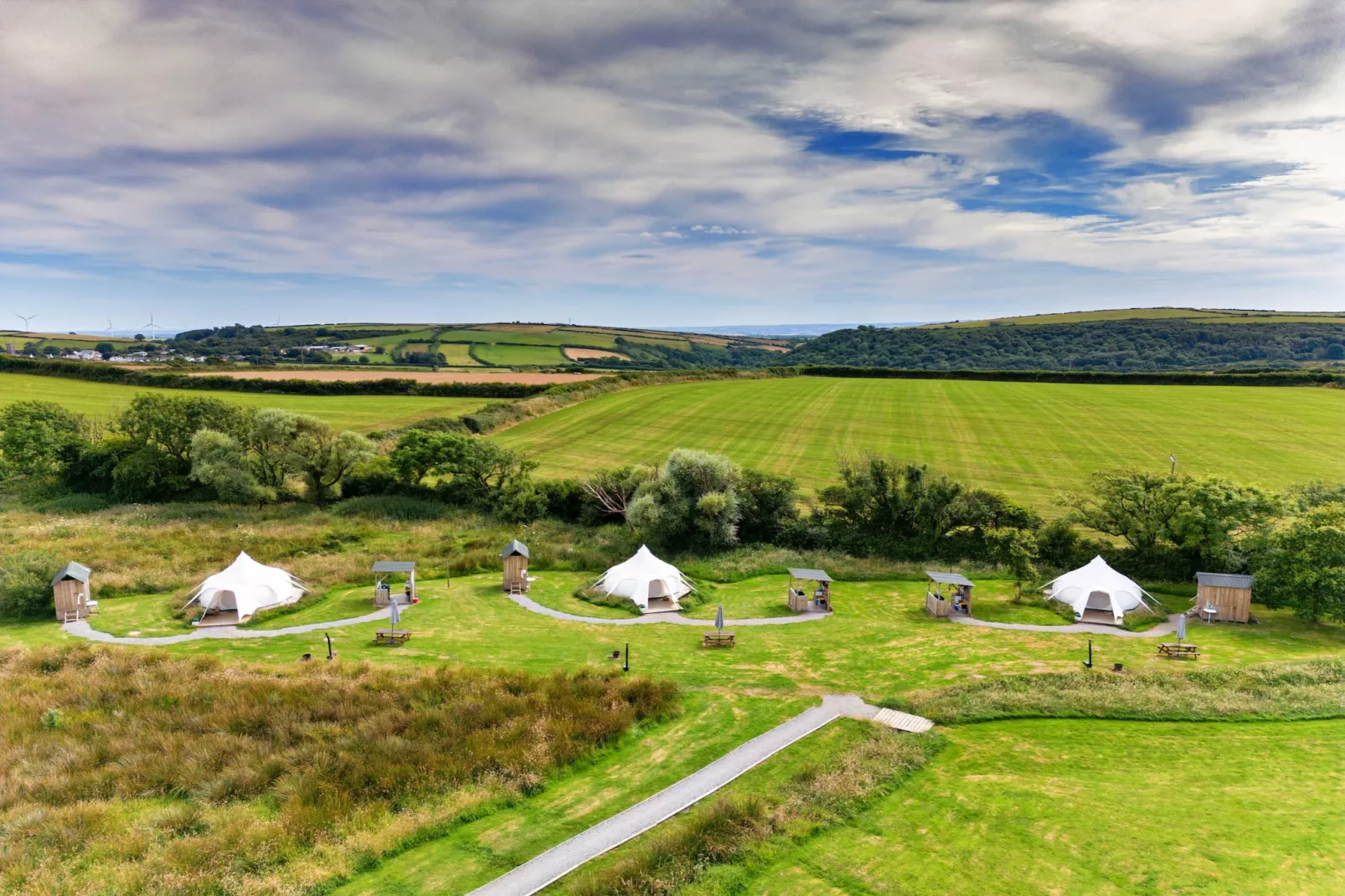 Beech Lotus Belle Tent-Buitenlucht