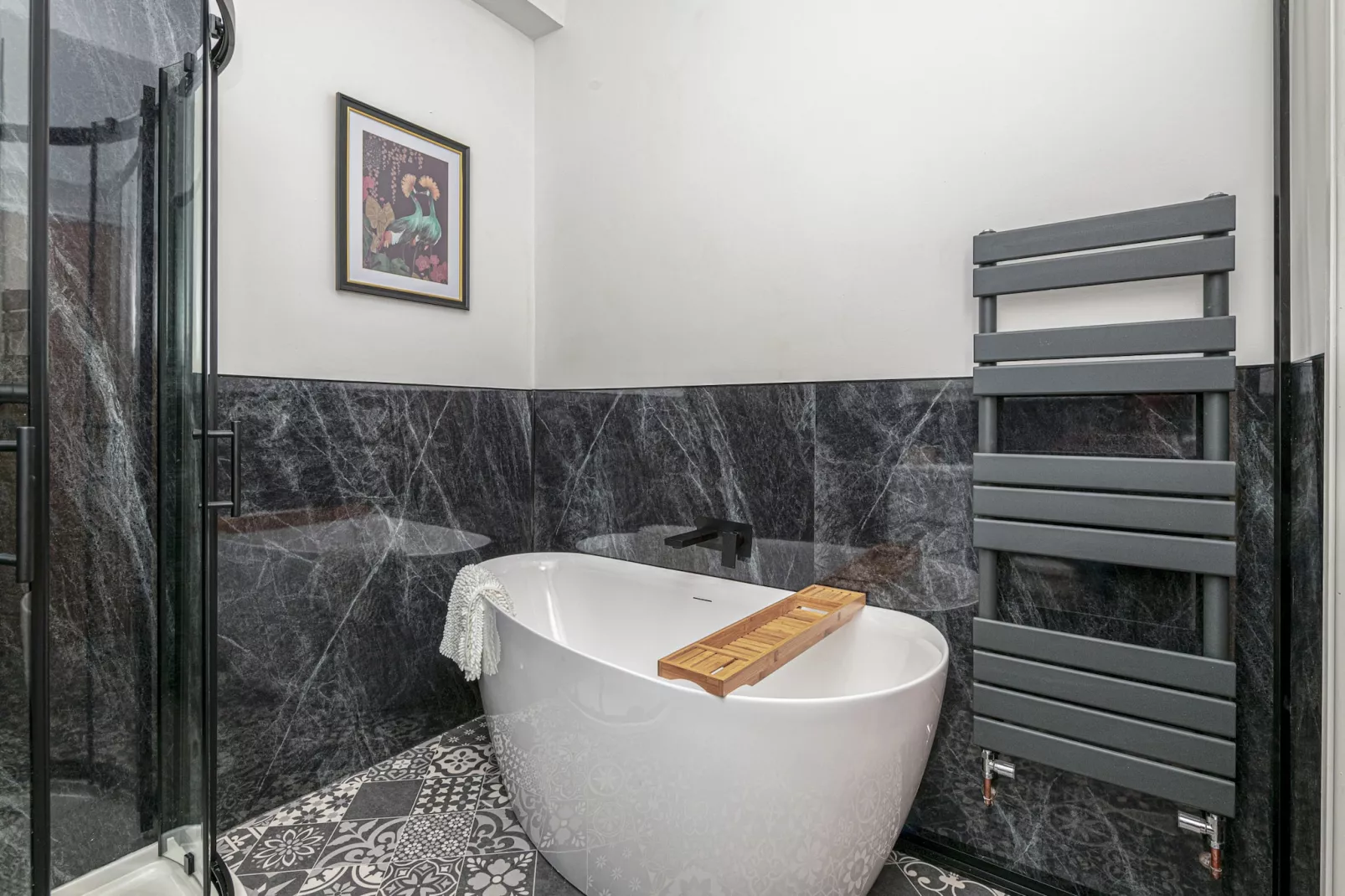 Peace Retreats Apartment - Pwllheli-Badkamer