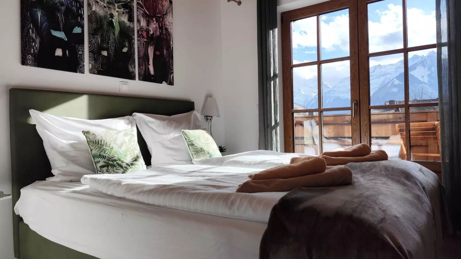 Liftblick Rauris-Slaapkamer