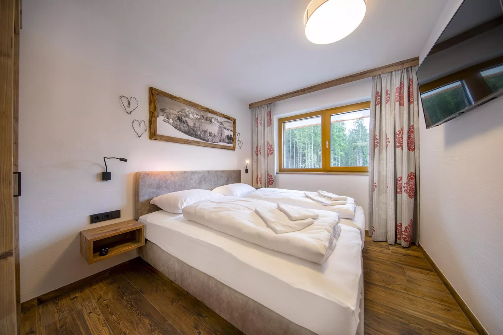 Nationalpark Chalet Malhamhorn-Slaapkamer