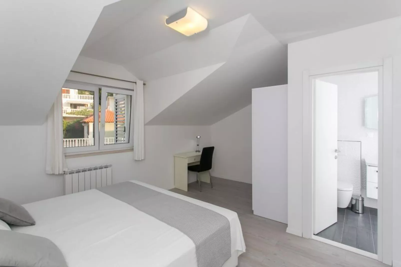 Apartments Villa Dubrovnik - Three Bedroom Apartment - Penthouse with Hot Tub-Slaapkamer