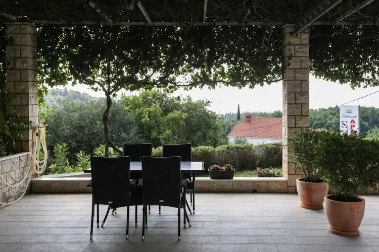 Apartments Villa Dubrovnik - Comfort Studio Apartment with Terrace and Sea View-Terras