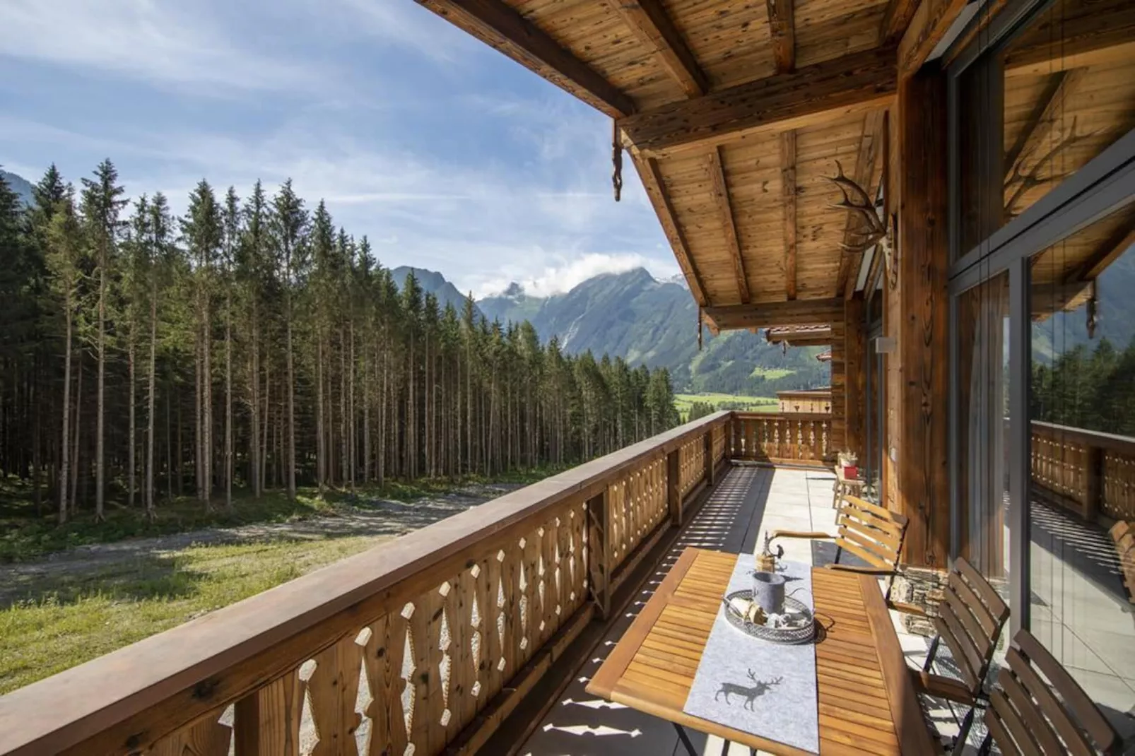 Nationalpark Chalet Keeseck-Uitzicht zomer