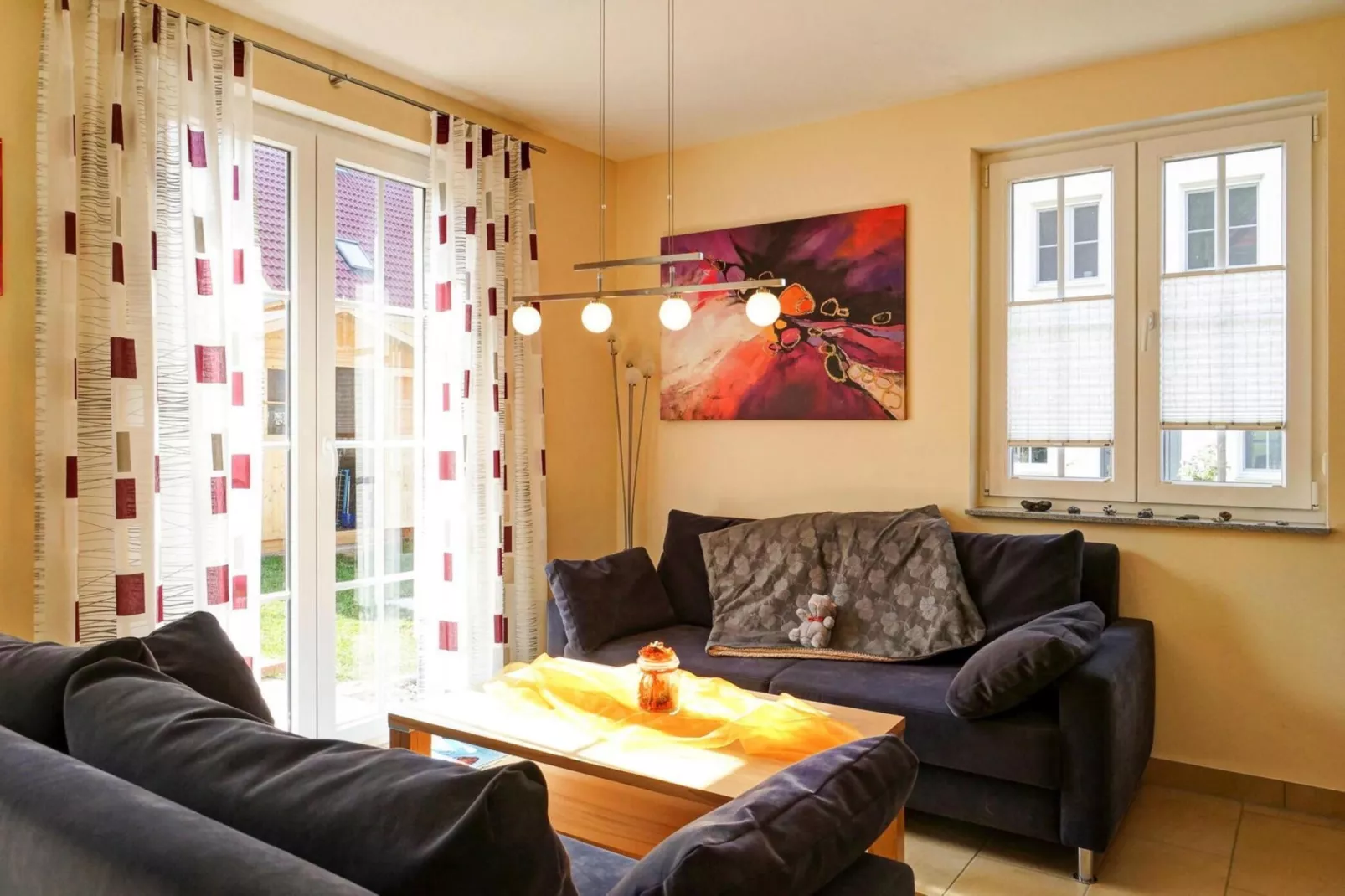Ostseeresort Dampland-Reihenhaus Normalpreis-Woonkamer
