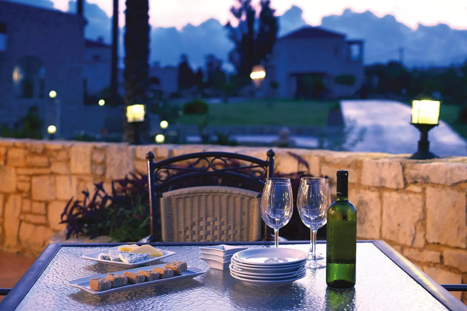 Caldera Villas Platanias - 2-bedroom Villa 180 qm-Terrasbalkon