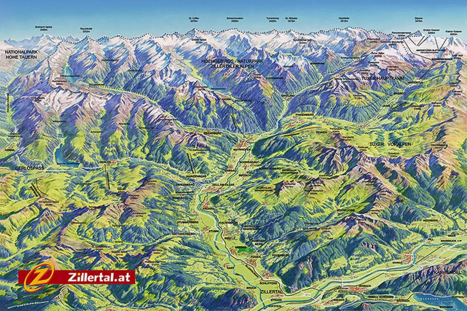 Haus Bergheim - 24 Personen-Gebieden zomer 5km