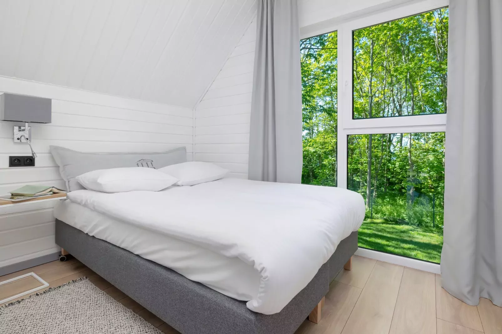Villa Hoff Ferienhäuser Domek 5 Pers-Slaapkamer