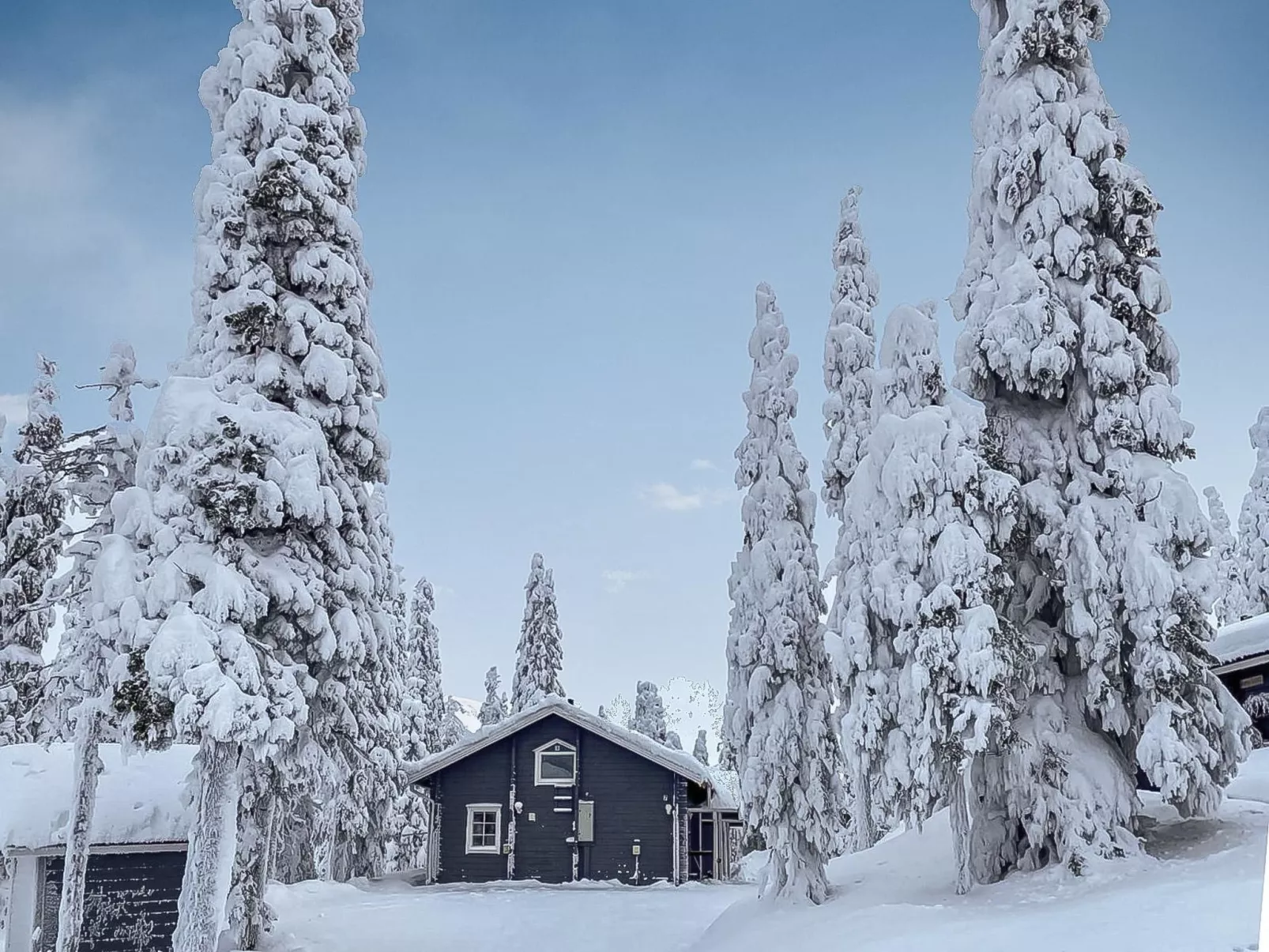 Lumi casa ruka-Buiten