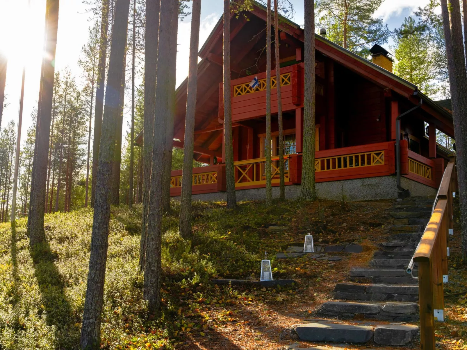 Villa käpytikka-Buiten