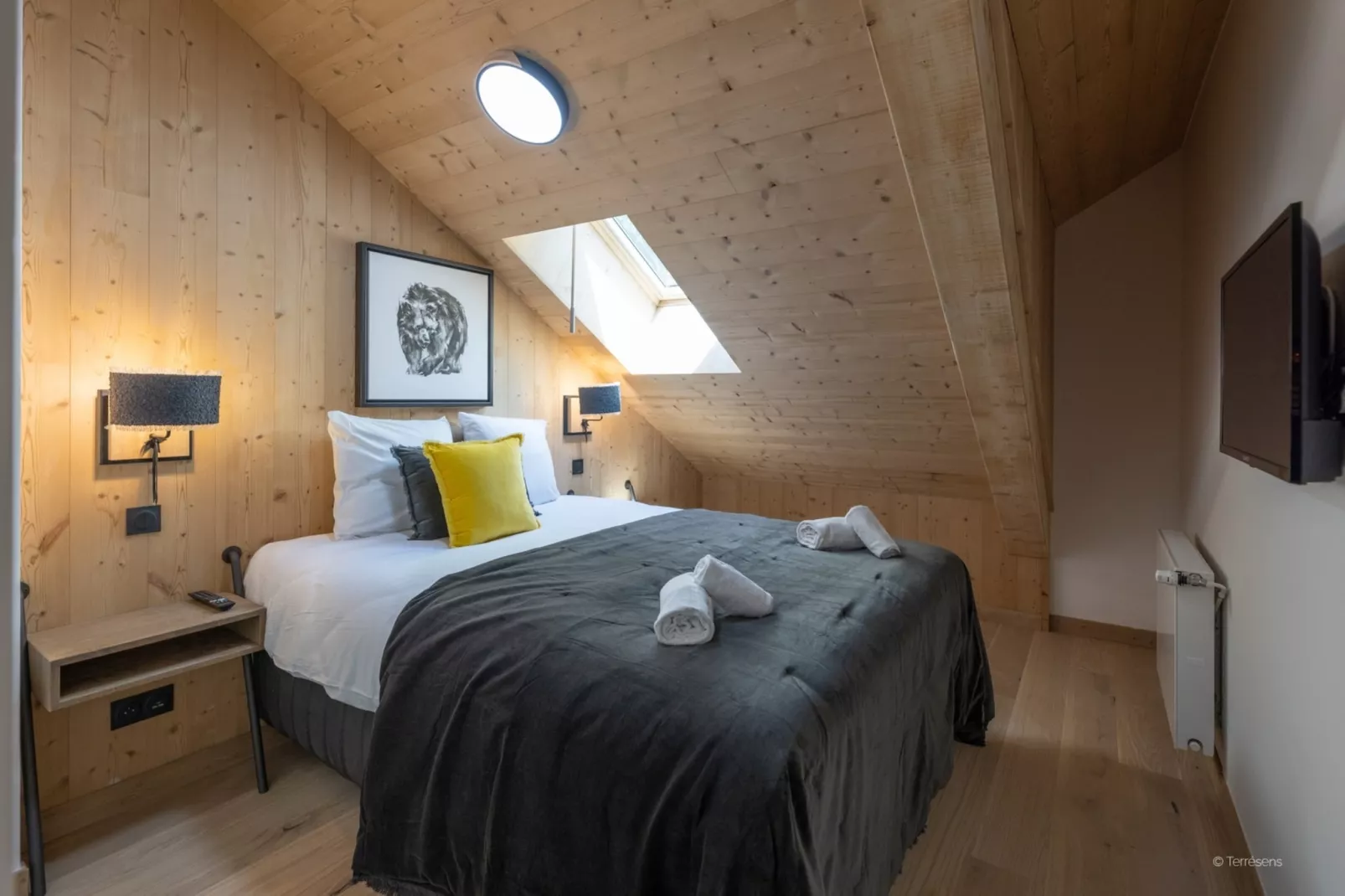 SERRE CHEVALIER Le Cristal Lodge-A38P-Slaapkamer