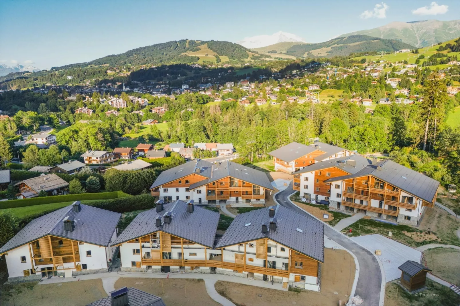 MEGEVE L’Eclat des Vériaz-S12S-Gebieden zomer 1km