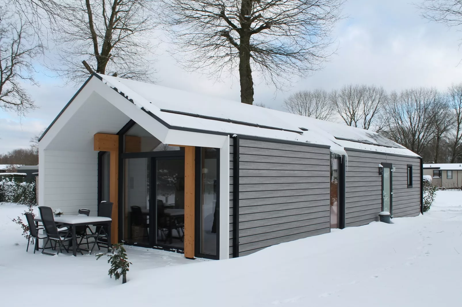 Ecovilla | 2 - 4 persons-Exterieur winter
