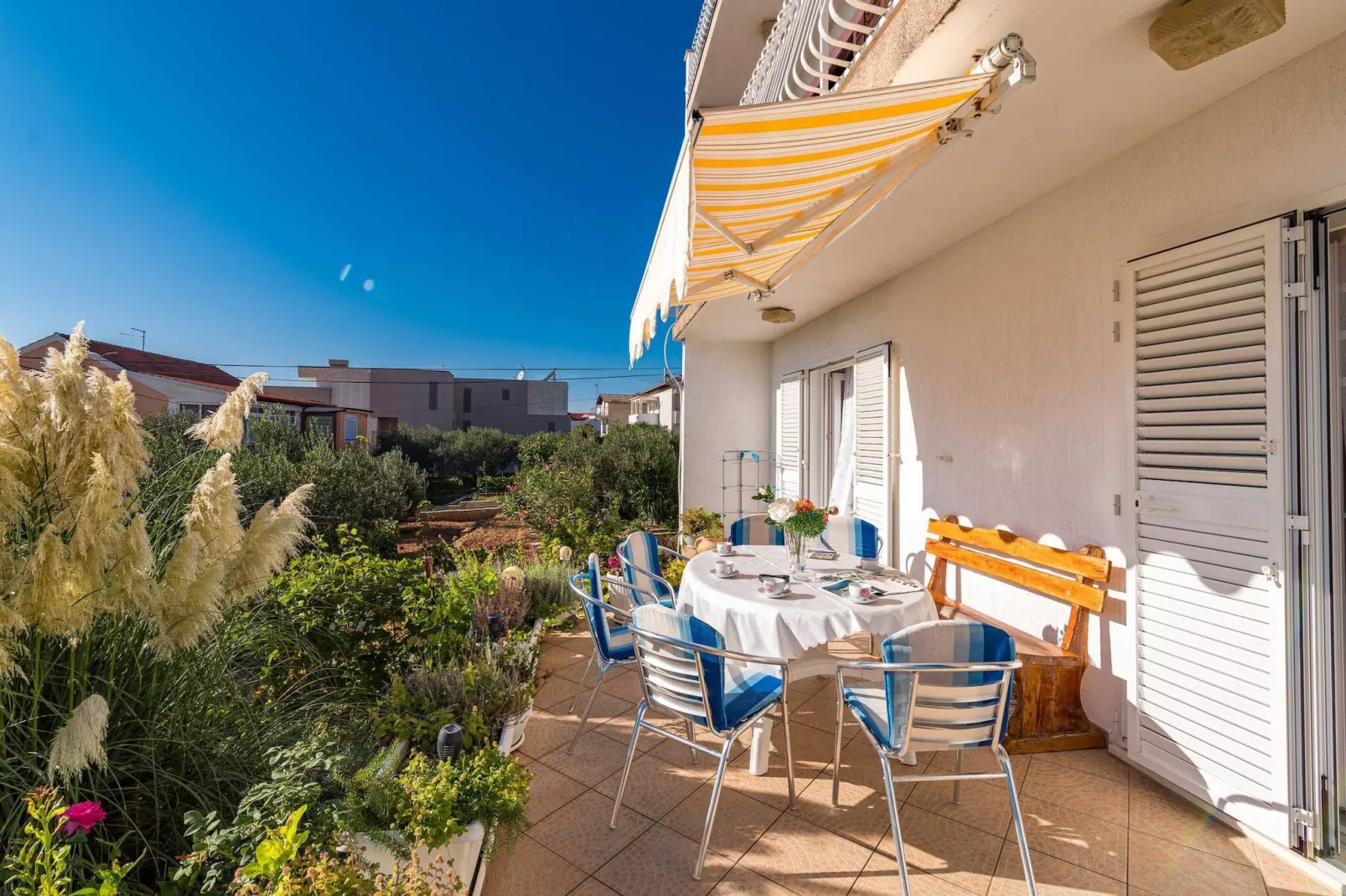 Apartments Barbarella - Two Bedroom Apartment A1-Terras