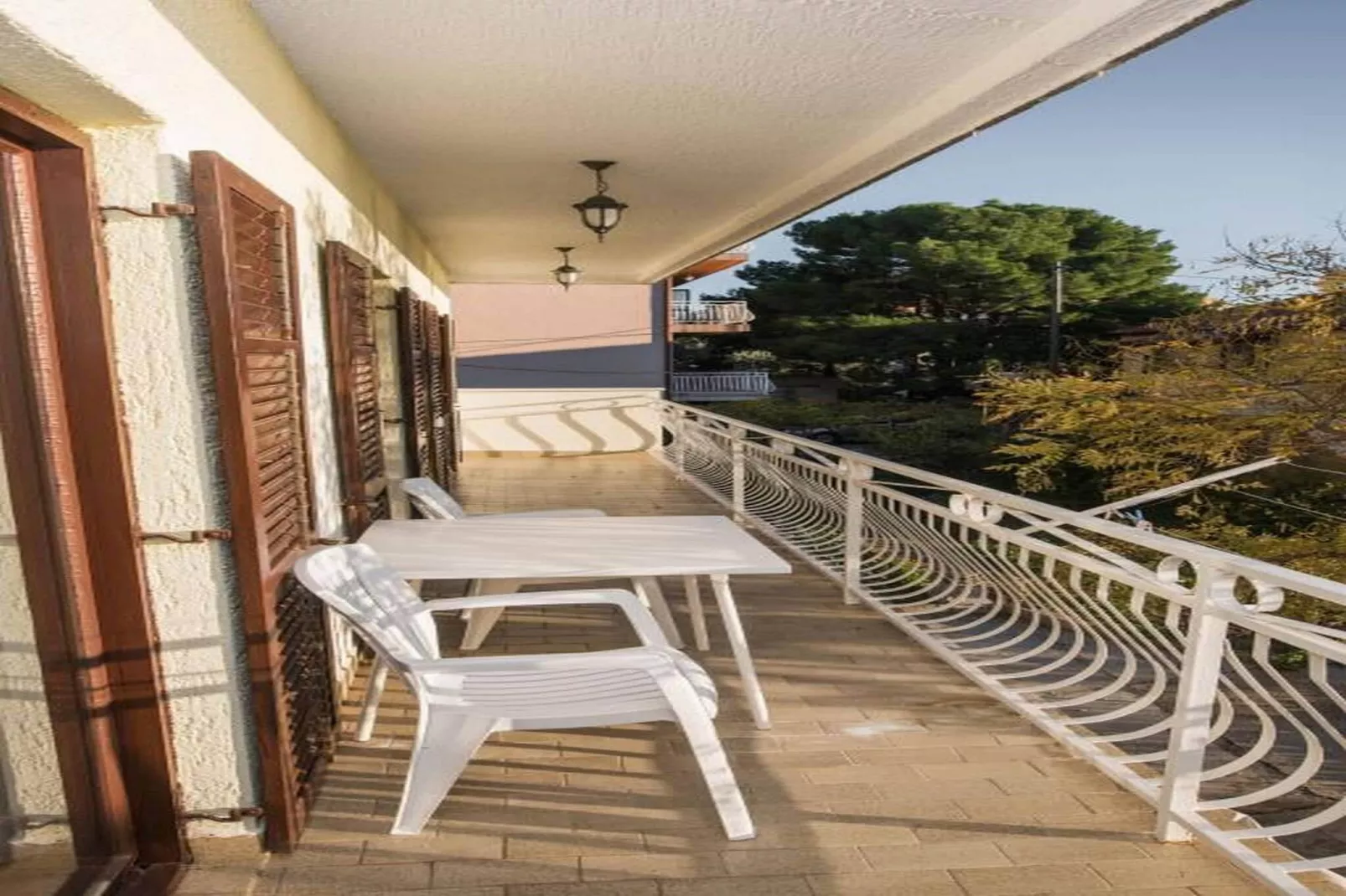 Apartments Gaj Brodarica - A6-Terrasbalkon